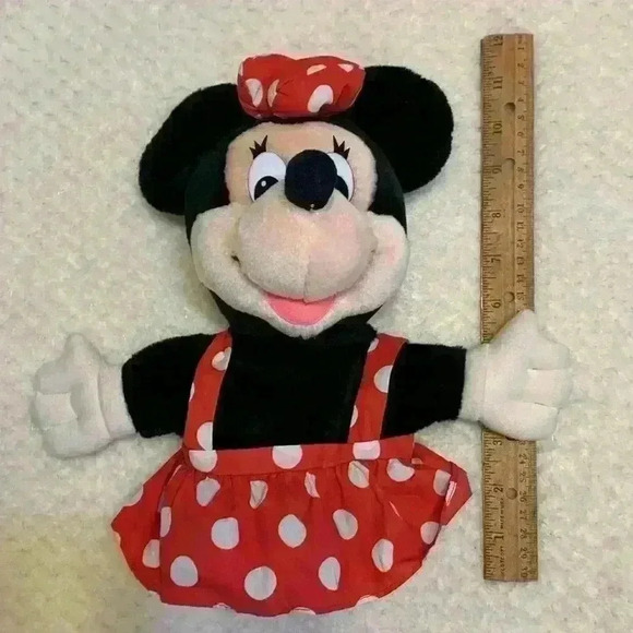 Disney Other - Disney Minnie Mouse Hand Puppet stuffed toy